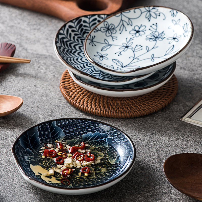 Decorative Snack Plate Set