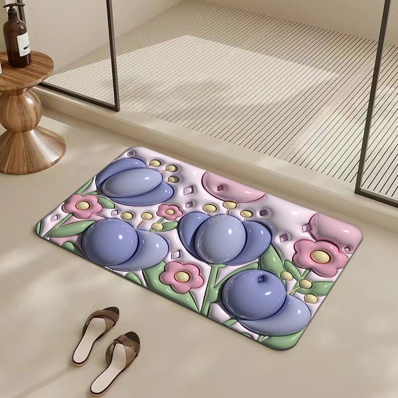 Cute Cartoon-Themed Area Mat