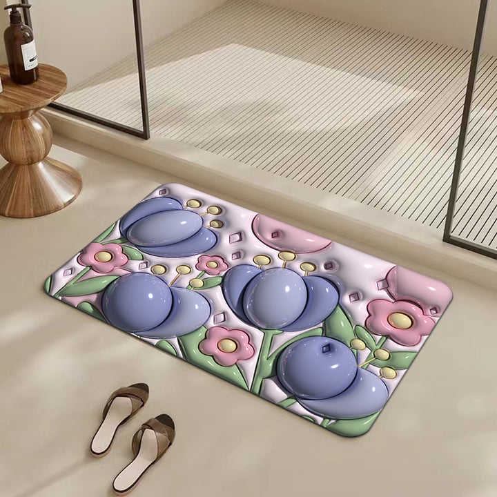 Cute Cartoon-Themed Area Mat