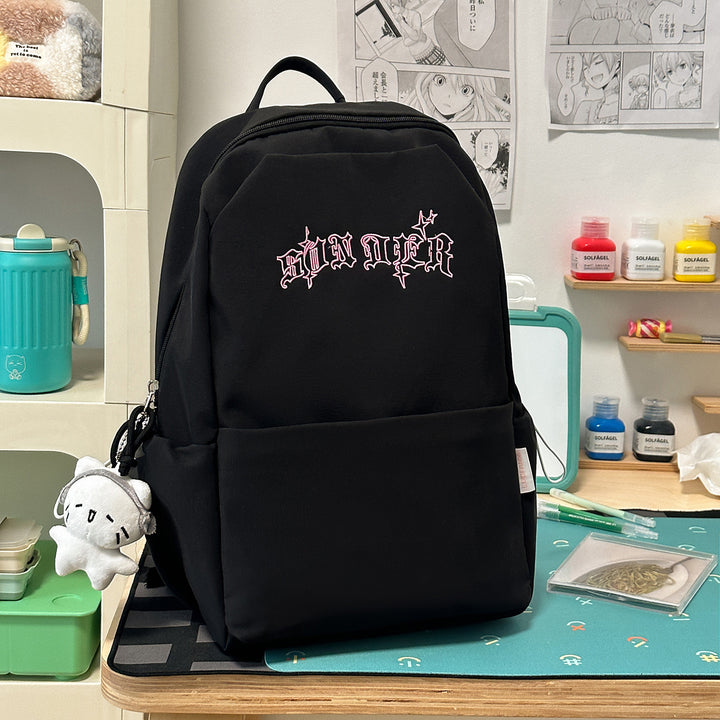 Stylish Embroidered Backpack Kalsten 1791206064