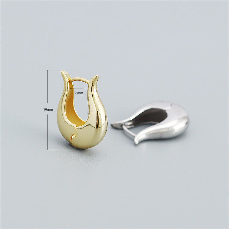Fashionable earrings made of high-quality stainless steel Kalsten
