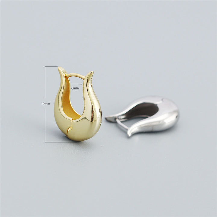 Fashionable earrings made of high-quality stainless steel Kalsten