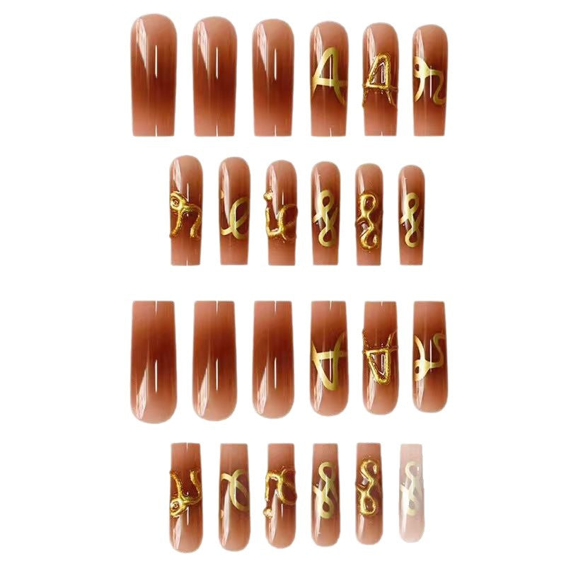 Elaborate Customizable Acrylic Nail Set Kalsten