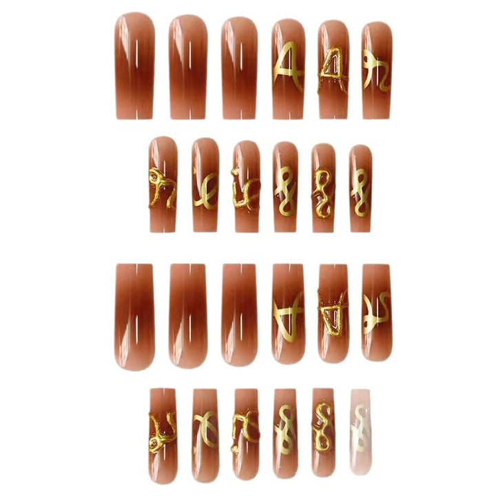 Elaborate Customizable Acrylic Nail Set Kalsten
