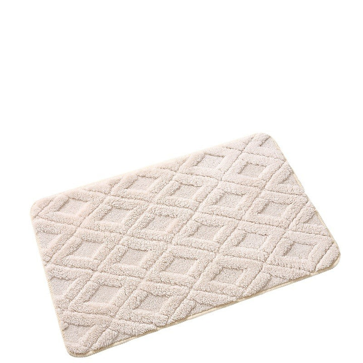 Textured Memory Foam Bath Mat Kalsten