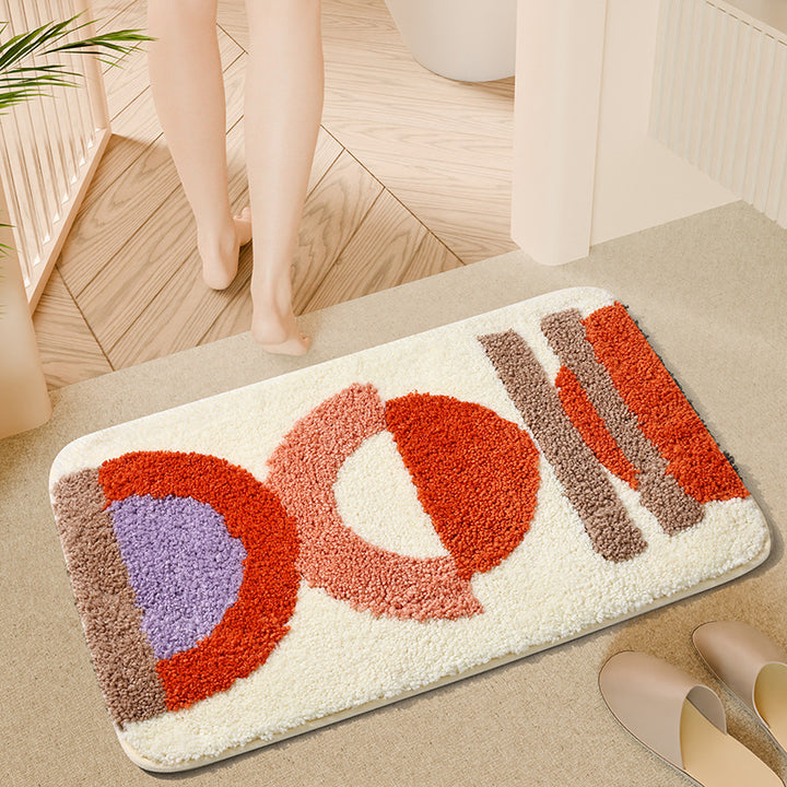Plush Decorative Bath Mat Kalsten