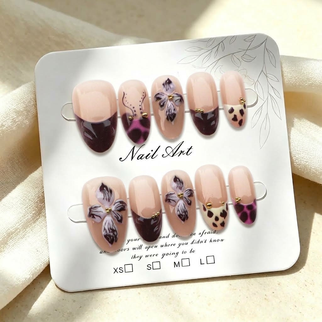 Fashionable Press-On Nail Set