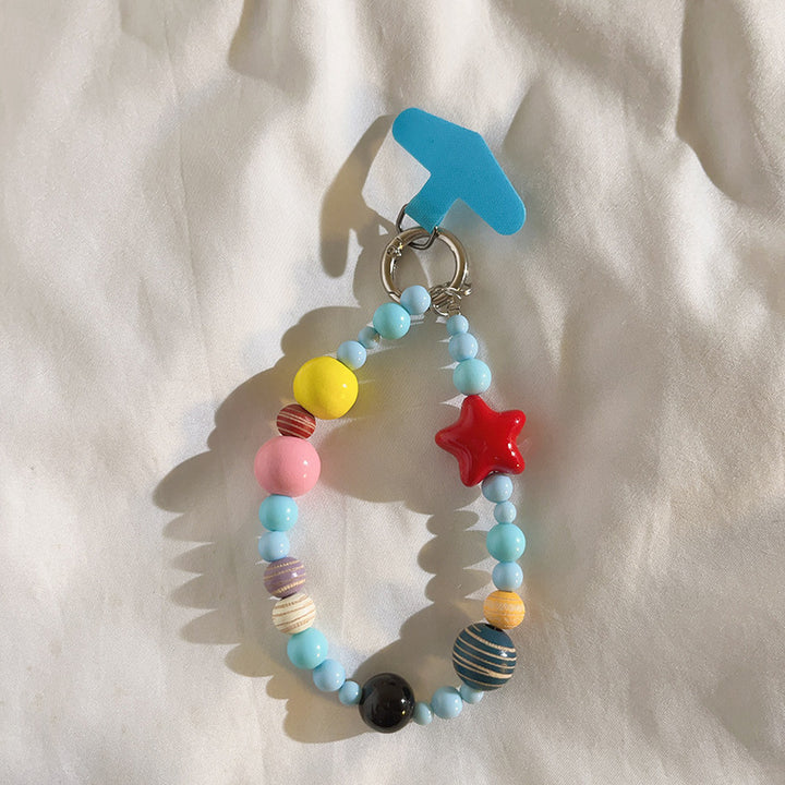 Colorful Beaded Keychain Kalsten