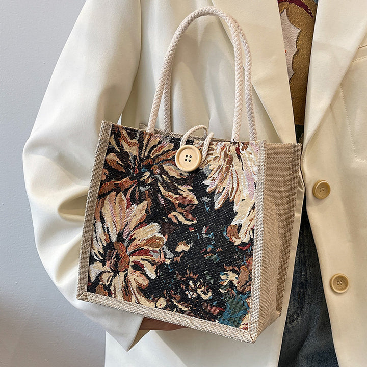 Decorative Floral Handbag