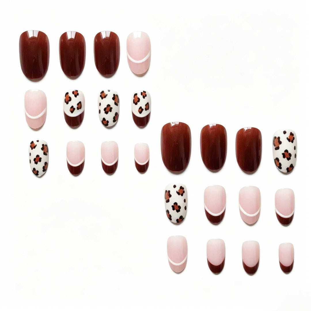 Wild Animal Print Nail Art Set