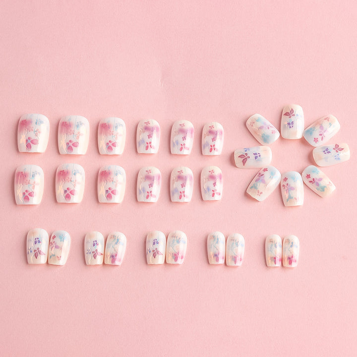 Artistic Floral Nail Art Set Kalsten