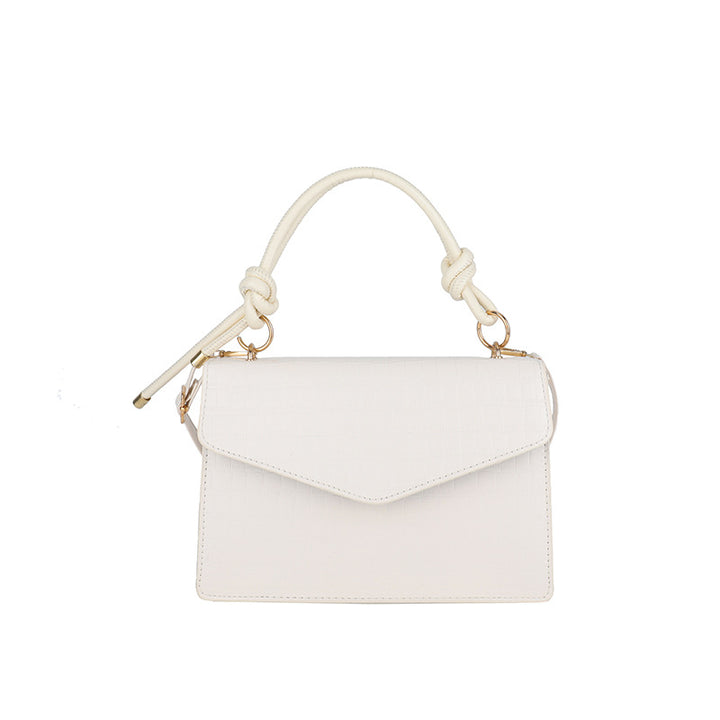 Crocodile-Embossed Handcrafted Crossbody Bag Kalsten