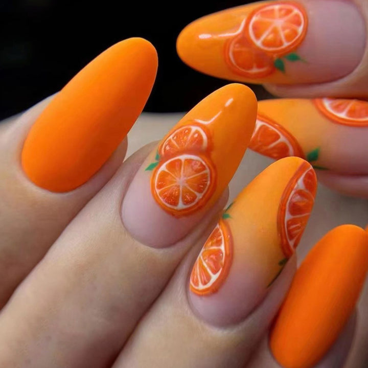 Artistic Fruit-Themed Nail Art Kalsten