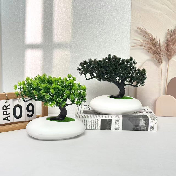 Lifelike Bonsai Tree Ornament