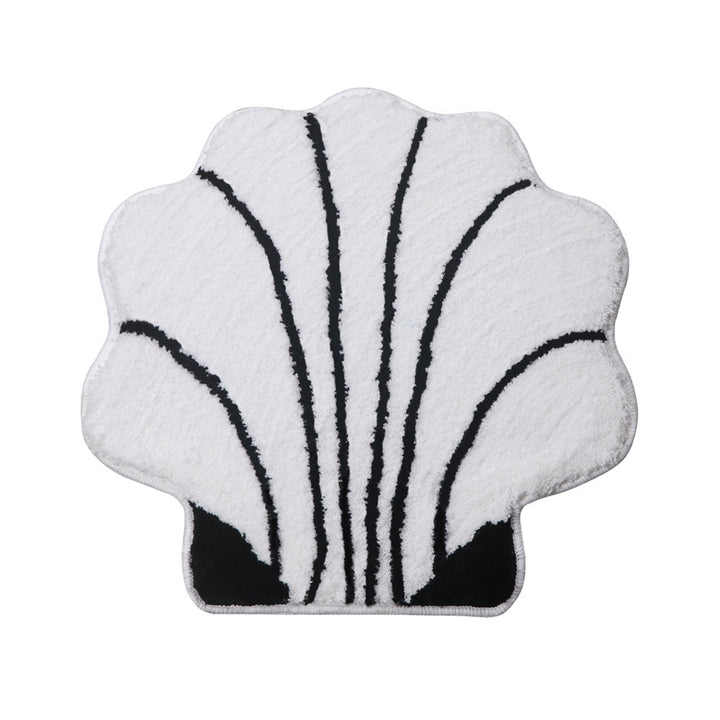 Shell-shaped Bath Mat