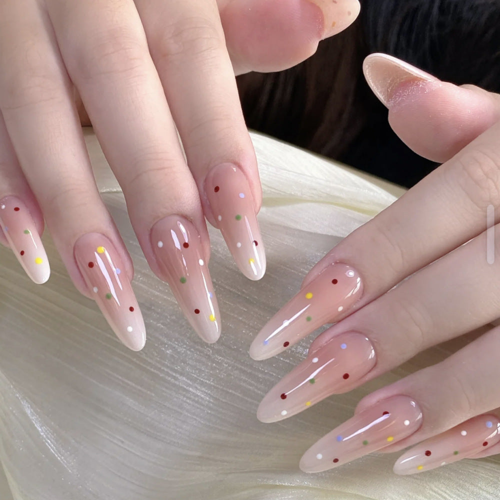 Playful Cat-Themed Press-On Nail Art Kalsten