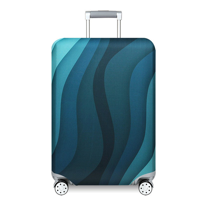 Women's Hard Shell Suitcase with Exotic Plant Pattern Kalsten