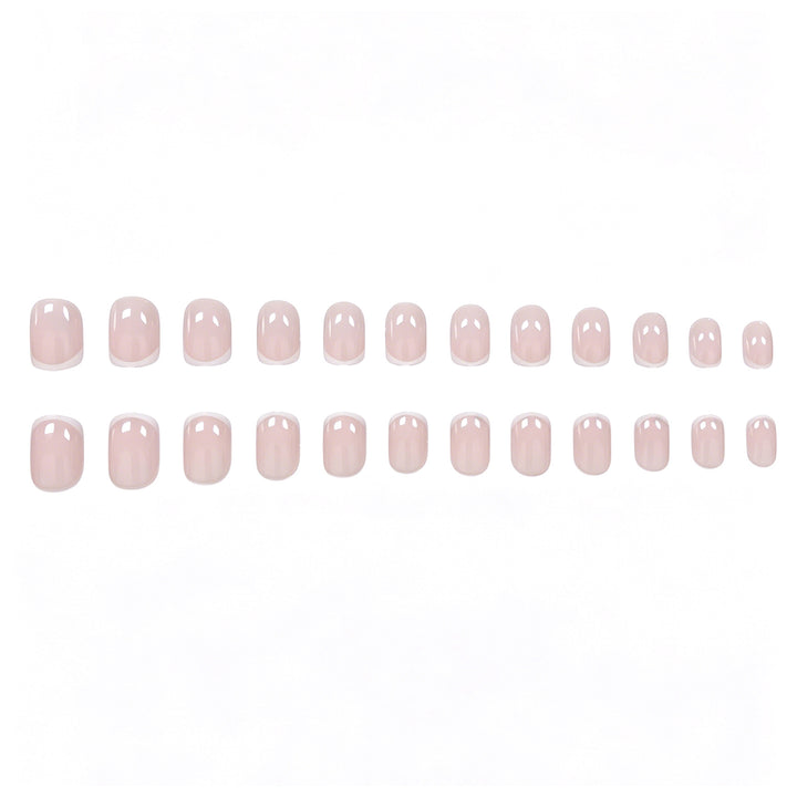 Classic French Tip Nail Art Kalsten