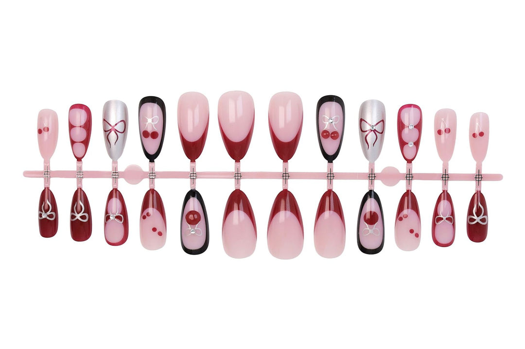 Artificial nail set with unique designs Kalsten