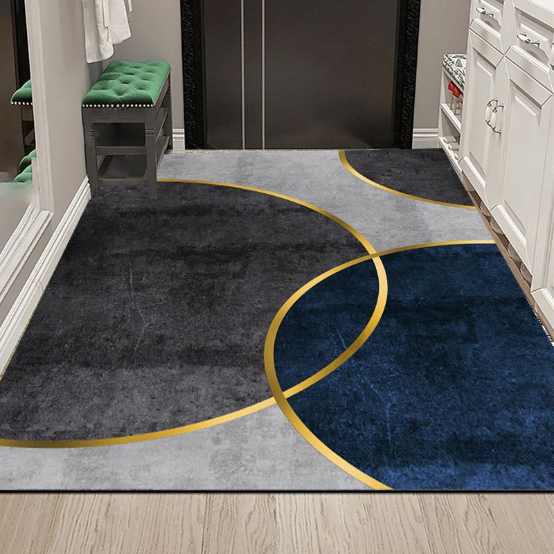 Abstract Textured Area Rug