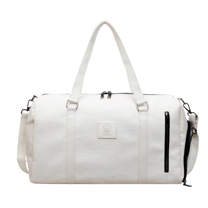 Premium Leather Travel Duffel
