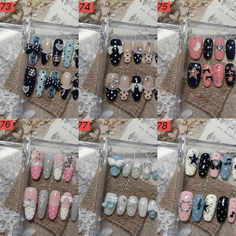 Thematic Artistic Press-On Nail Set