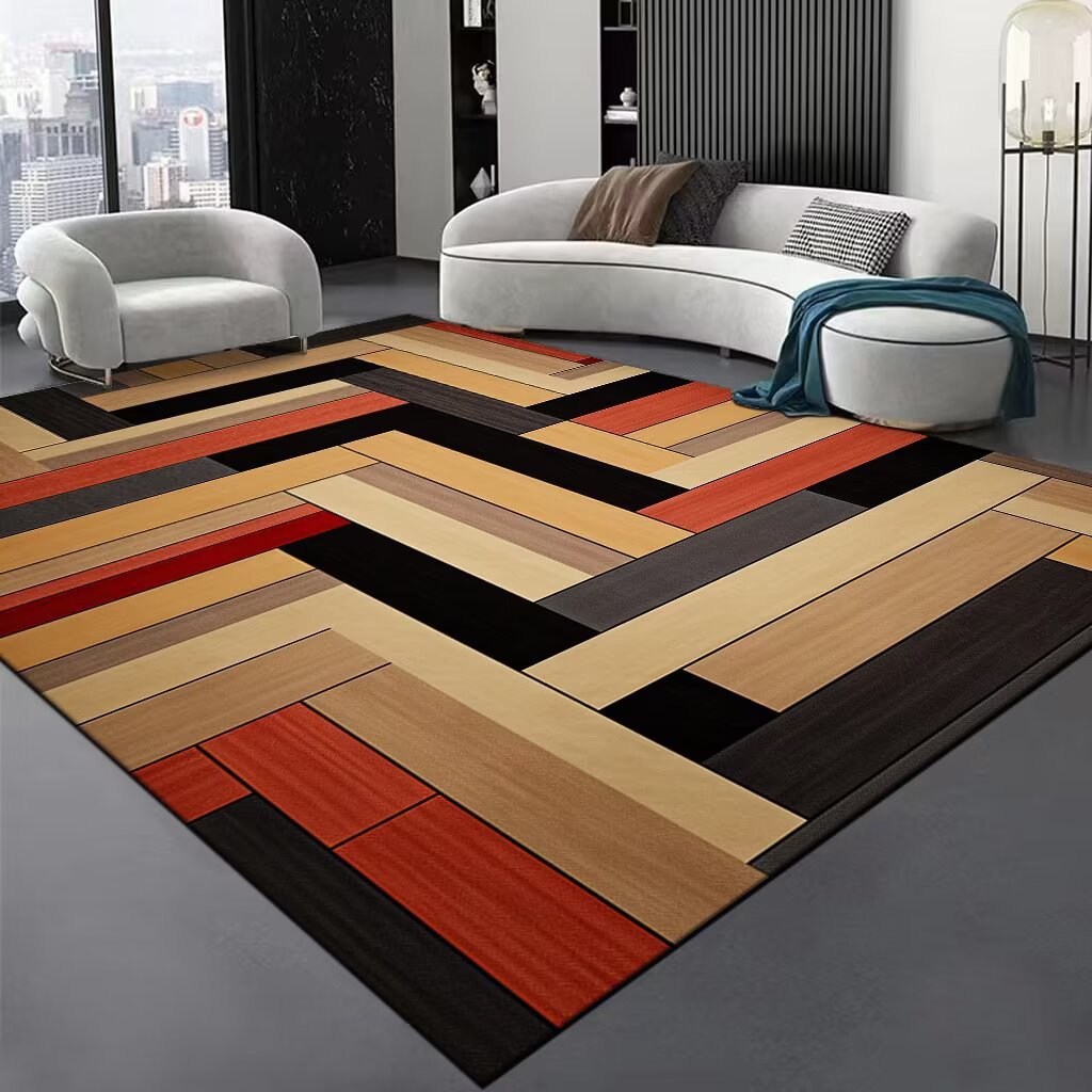 Abstract Swirl Area Rug Kalsten