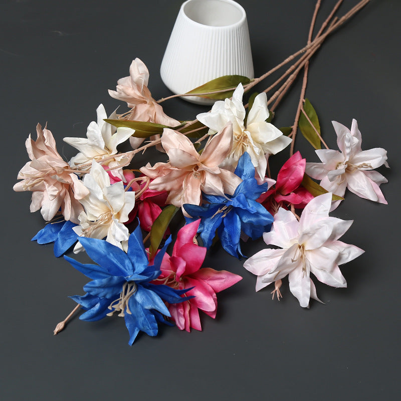 Faux Floral Stem Arrangement for Home Decor