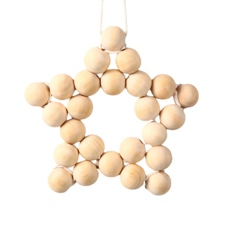 Decorative Wooden Star Wall Hanging Kalsten