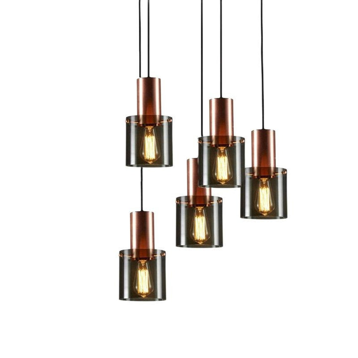 Modern Transparent Glass Pendant Light