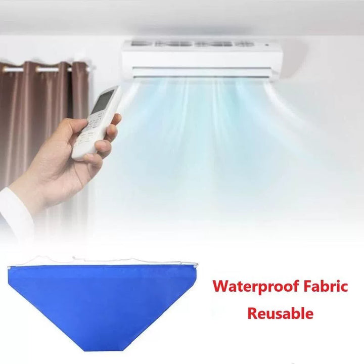 Unisex universal size wall-mounted air conditioner condensate catchment funnel waterproof reusable fabric attachment Kalsten