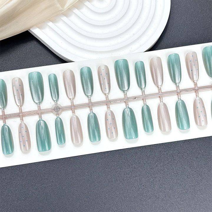 Glossy Gradient Press-On Nail Set Kalsten