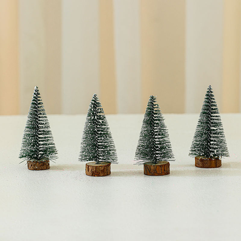Decorative Miniature Christmas Tree Figurines Kalsten