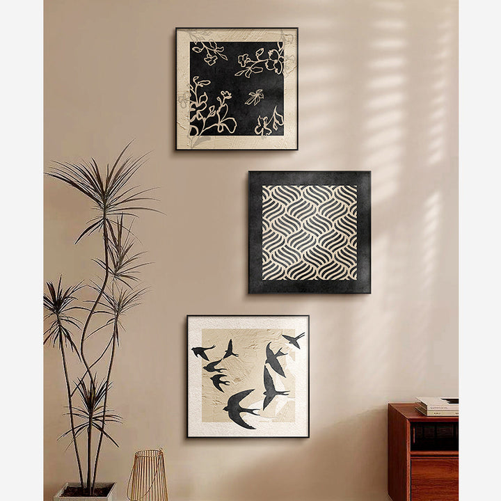 Decorative Art Prints Set
