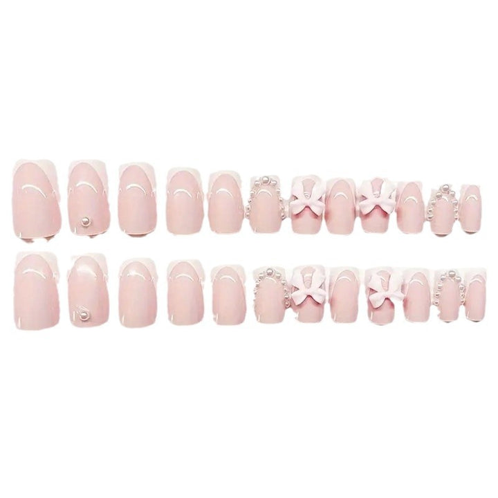Floral Embellished Acrylic Nail Art Set Kalsten