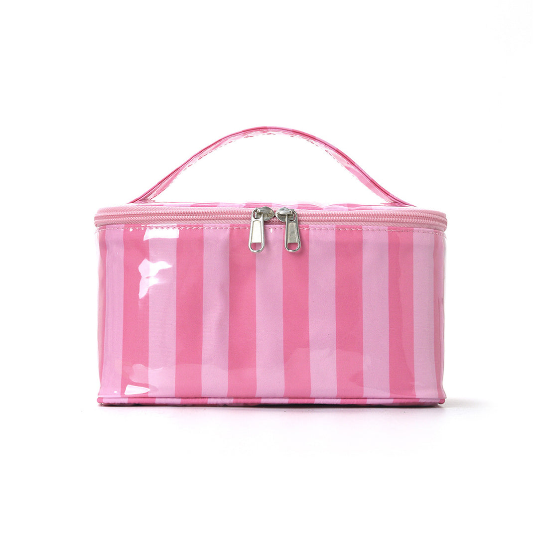 Cosmetic organizer with carry handle and water-repellent coating Kalsten