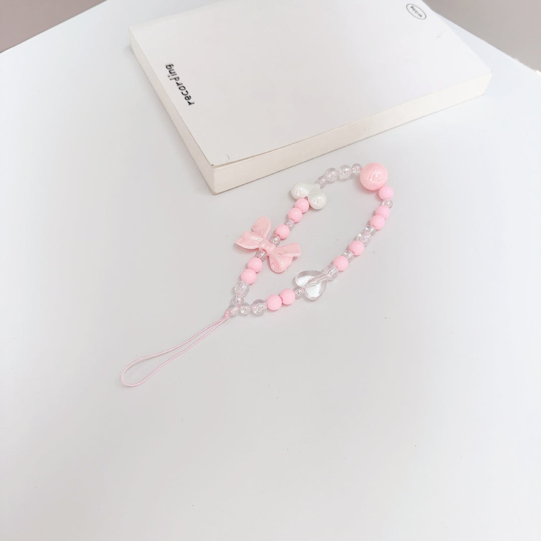 Heart-Shaped Beaded Eyewear Chain Kalsten