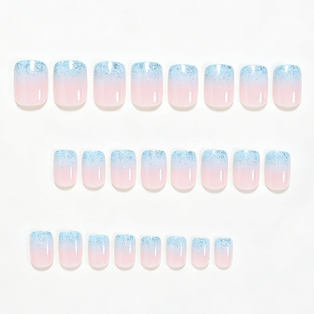 Glitter Ombre Nail Art Kalsten