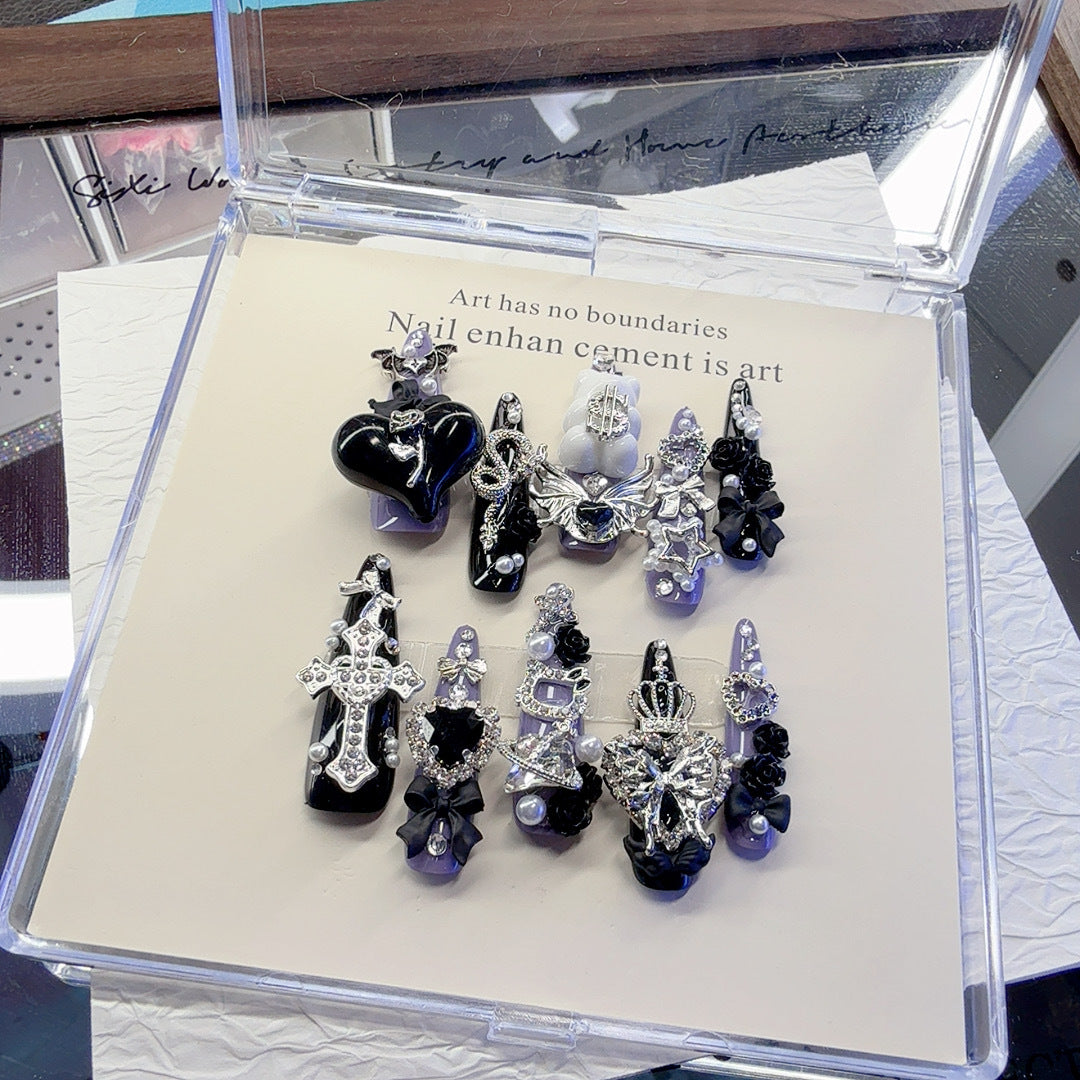 Artistic Gothic Nail Art Design Set