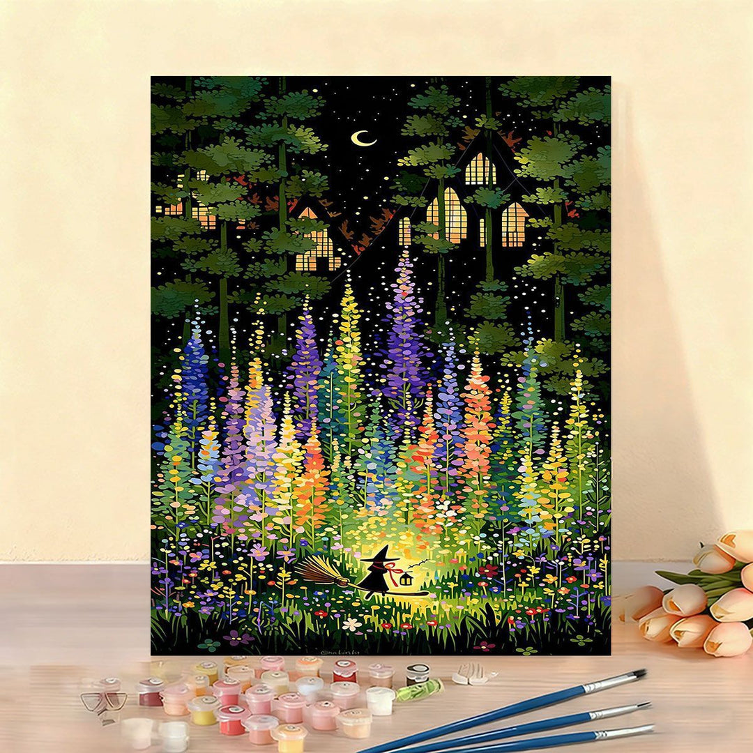 Whimsical Forest Adventure Art Print Kalsten