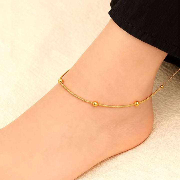 Minimalist Silver Charm Bracelet Kalsten