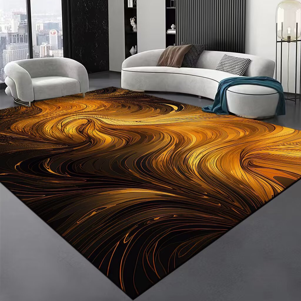Modern Optical Illusion Area Rug Kalsten