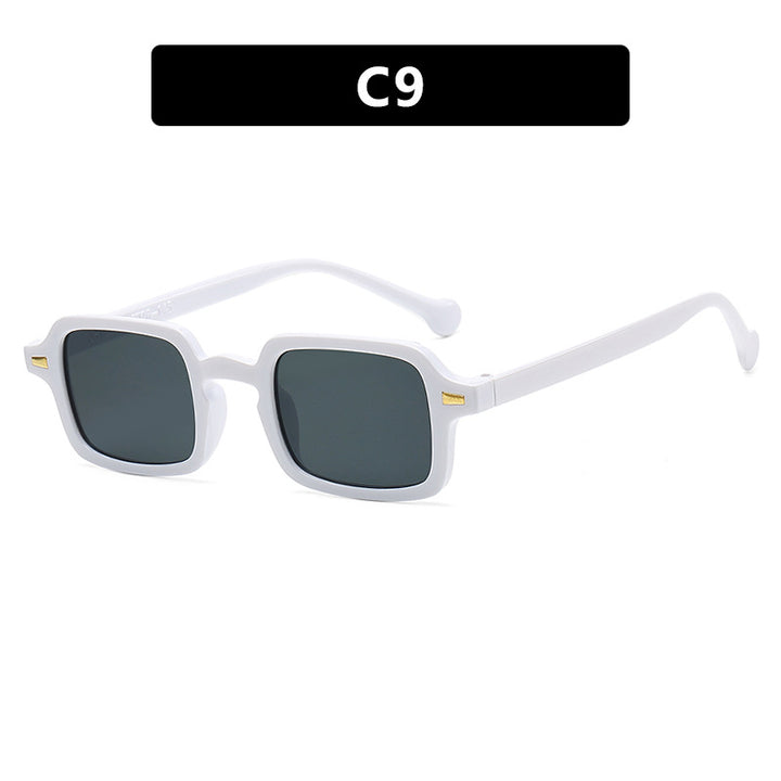 Ladies exclusive square sunglasses with elegant metal frame and UV protection Kalsten