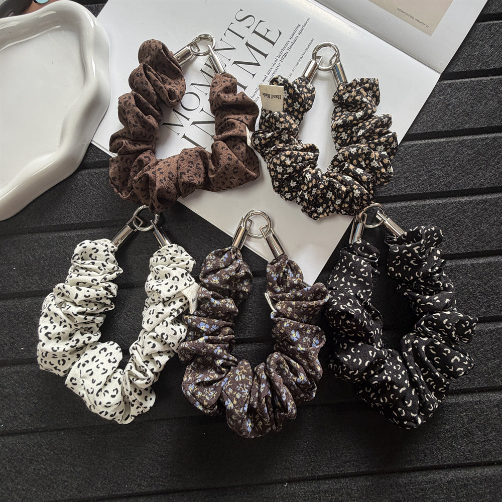 Decorative Floral Pattern Hair Scrunchie Kalsten