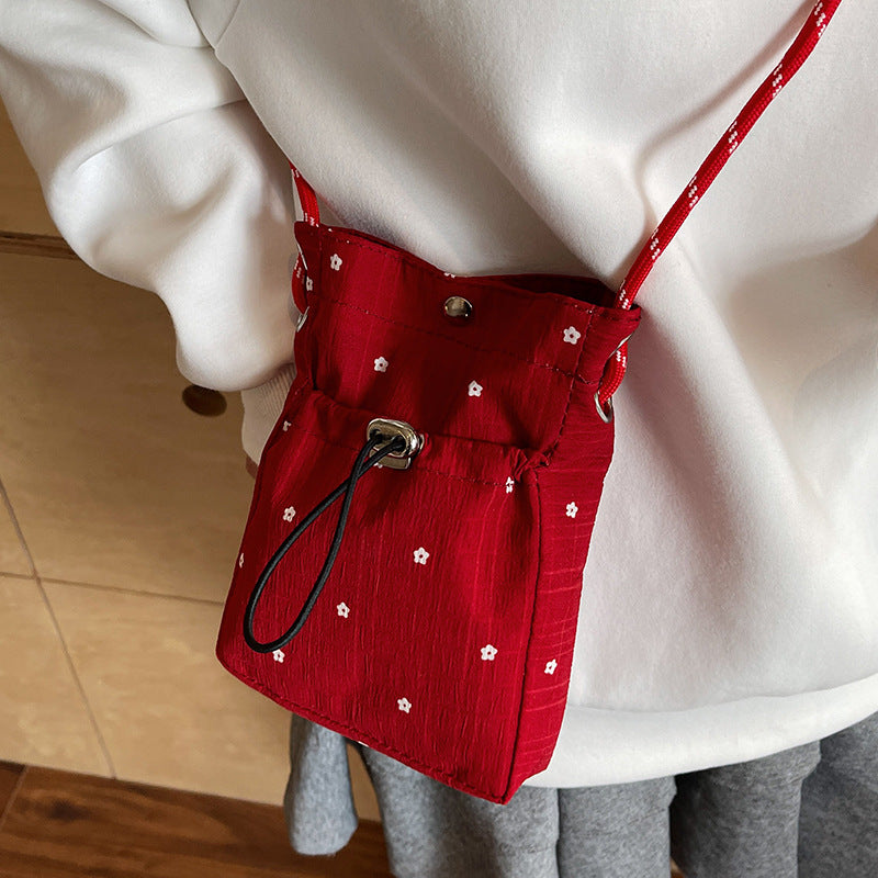 Drawstring Crossbody Bag