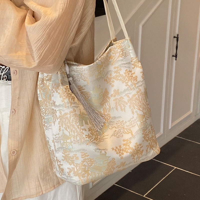 Elegant Embellished Tote Bag