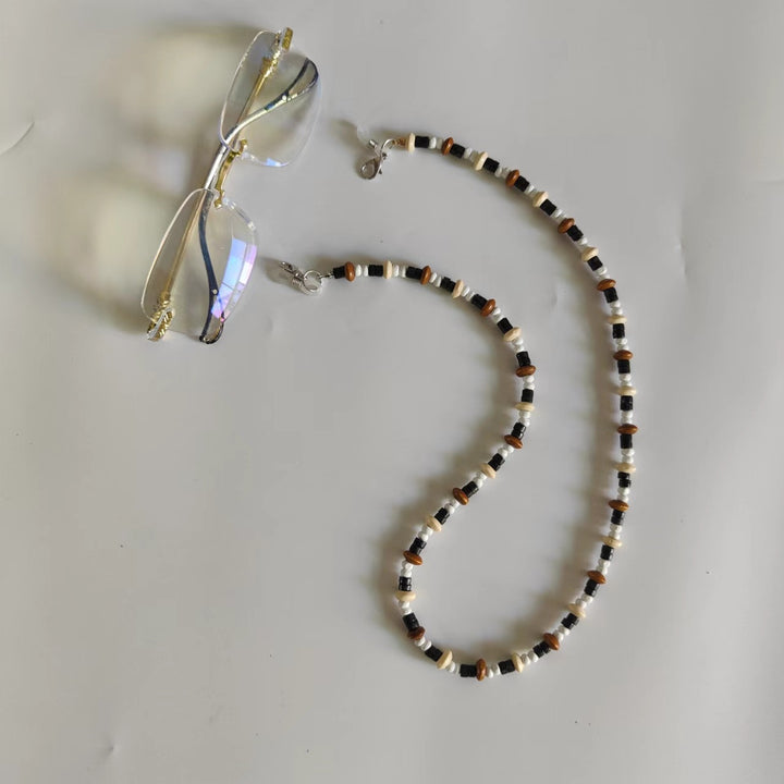 Glasses holder chain made of high-quality pearls Kalsten