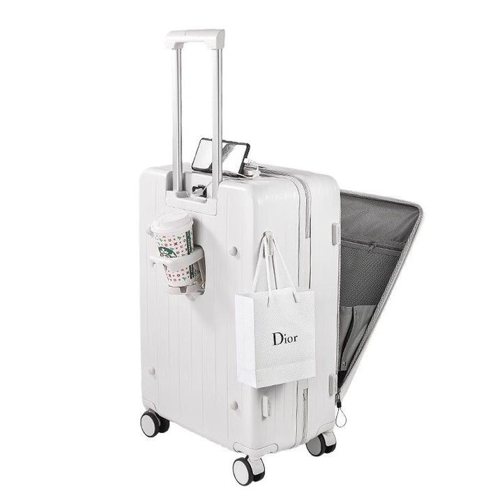 Unisex Premium Multi-Compartment Hard-Shell Rolling Suitcase Kalsten