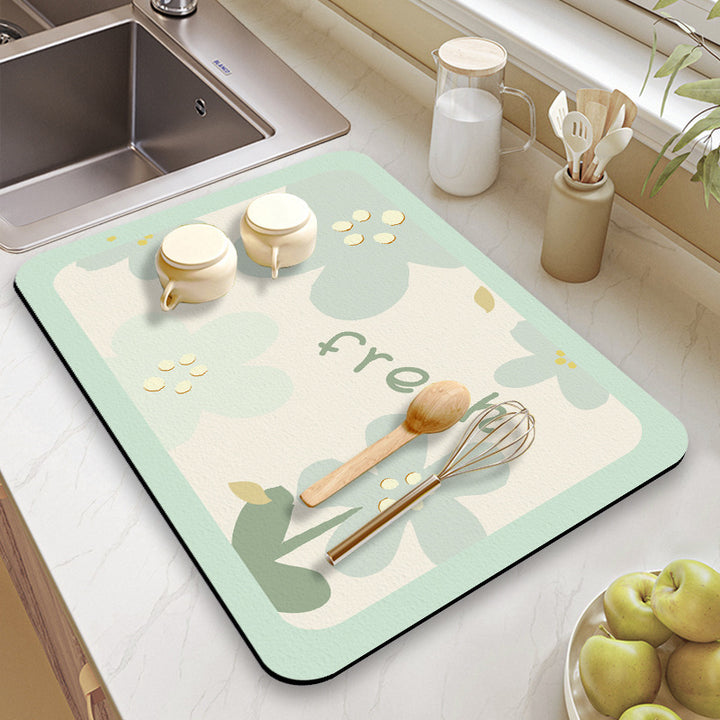 Decorative Kitchen Counter Mat