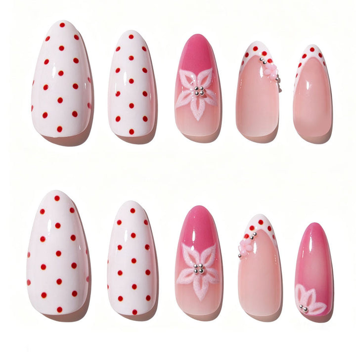 Decorative Floral Stiletto Nail Art Collection Kalsten